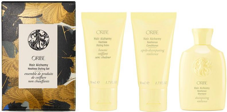 Oribe - Hair Alchemy - Cadeauset - Travel - Shampoo 75 ml - Conditioner 50 ml - Stylingbalsem 50 ml