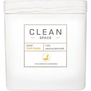 Clean Space Fresh Linens Candle (227ml)