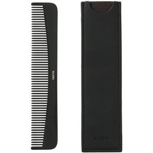 Haarborstel - Tweekleurig - Celluloseacetaat - Neutraal, Roze, Zeeblauw, Zwart