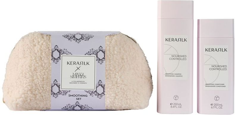KERASILK - Smoothing Set - Taming Shampoo 250 ml en Verzachtende Conditioner 200 ml