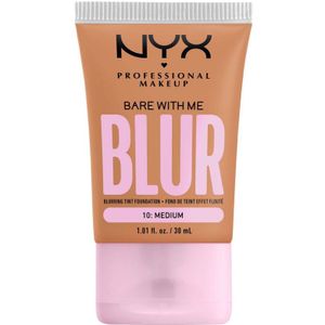 NYX Professional Makeup Bare With Me Blur Tint Foundation 10 Medium (30 ml)