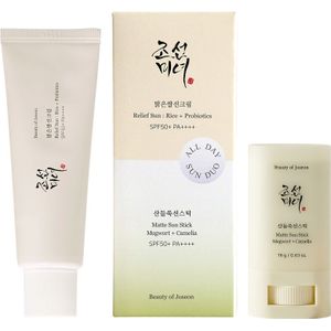 Beauty of Joseon All Day Sun Duo, Relief Sun + Matte Sun Stick (50 ml + 18 g)