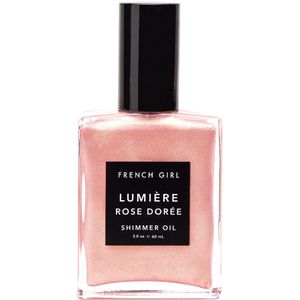 French Girl Organics Lumière Rose Dorée Shimmer Oil (60g)