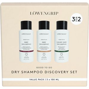 Löwengrip Good To Go Dry Shampoo Discovery Set (3 x 100 ml)