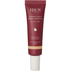 IDUN Minerals - Hydra Soft Mineral Foundation - Medium - 30 ml