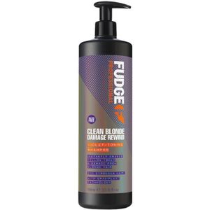 Fudge Clean Blonde Damage Rewind Shampoo (1000ml)