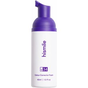 Hismile V34 Colour Corrector Foam - Paars - 45 ml - Tandpasta