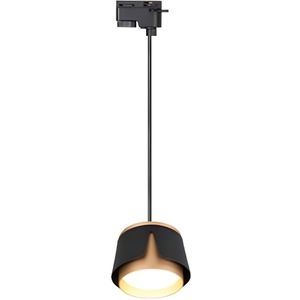 1-fase hanglamp rond Ø100 | Tulip | Zwart/ Goud | GX53 fitting