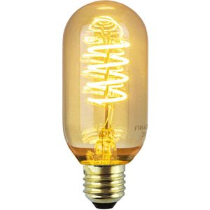 LED Spiraal tube lamp 4W | Tubular | Gold glas | Dimbaar | 2500K - Warm wit