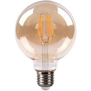 LED Filament lamp 6W | G95 | 3-step Dimbaar | E27 | 2700K - Warm wit