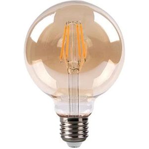 LED Filament lamp 6W | G80 | 3-step Dimbaar | E27 | 2700K - Warm wit
