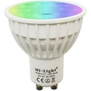LED spot GU10 | RGB+CCT | 4Watt | Dimbaar | Milight