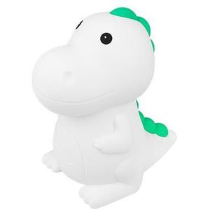 Nachtlampje kinderen | Dinosaurus met lamp | 0,45 Watt | 3000K+RGB | USB oplaadbaar