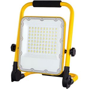 LED Accu Bouwlamp - Floodlight 50 Watt | 4500K - Naturel wit