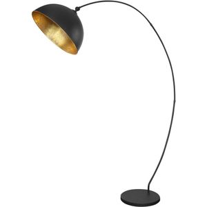 LED Moderne Vloerlamp - Zwart / Goud - E27 fitting - Klang