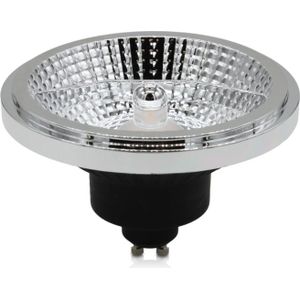 LED AR111 Spot | Dimbaar | GU10 | 45° | 12W | ZWART