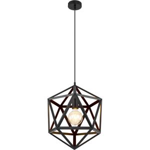 Moderne Hanglamp E27 fitting - Zwart | Daria
