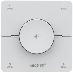 Mi-Light Opbouw Afstandsbediening | CCT | 4 Kanalen | Wit