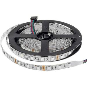 LED Strip 5M RGB | 12V | 14,4 watt | 5050/60 - IP20 (voor binnen)