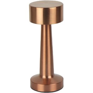 Tafellamp oplaadbaar | IP20 | Rosé Gold | 1W | RIWIA | Dimbaar | CCT