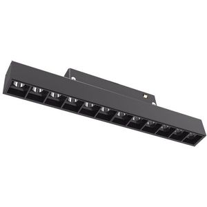 LED Magnetische railverlichting linear | 22 CM | 12 LED's | 48V | 12 Watt | S20-Type