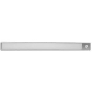 LED Kastverlichting met sensor | 1,5W | Zilver | 24 cm | 3000K