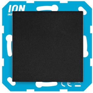 iON industries Blindplaat | E1 | Mat Zwart