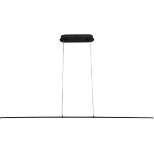 Langwerpige hanglamp 120cm | Zwart | Lineair | 20 watt | 4000K