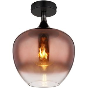 Plafondlamp MAXY ø24CM  E27  1-Lichts Koper
