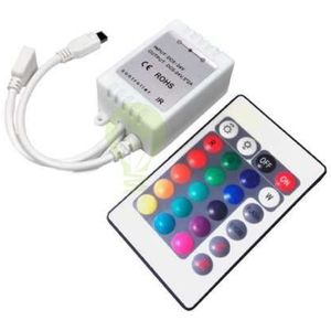 Ledstrip RGB IR afstandsbediening | 12 Volt | 16 knops | 72W