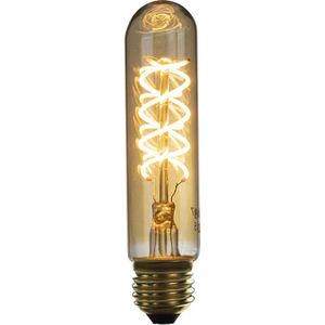 LED Spiraal tube lamp 4W | Tubular | Amber glas | Dimbaar | 2200K - Extra warm wit