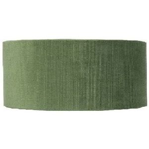 Stoffen lampenkap velvet | Groen met Gouden binnenkant | Ø30cm