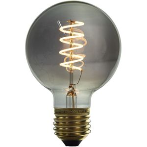 LED globe lamp smoke | G95 | 6 Watt | Dimbaar 3-steps | 2200K - Extra warm