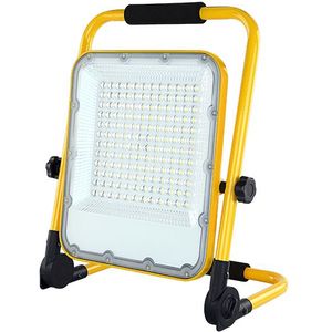 LED Accu Bouwlamp - Floodlight 100 Watt | 4500K - Naturel wit