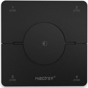 Mi-Light Opbouw Afstandsbediening | CCT | 4 Kanalen | Zwart