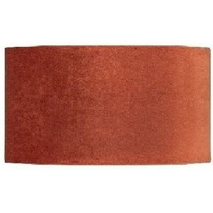 Stoffen lampenkap velvet | Koper met Gouden binnenkant | Ø35cm