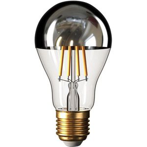 LED kopspiegel Filament lamp 7W | A60 | Zilver | 2700K - Warm wit