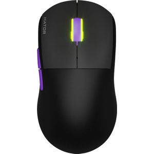 HATOR Quasar 2 Ultra 4K Wireless muis Thuis Rechtshandig RF Wireless + Bluetooth + USB Type-A Optisc