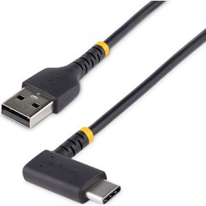 StarTech.com R2ACR-15C-USB-CABLE USB-kabel 0,15 m USB 2.0 USB A USB C Zwart