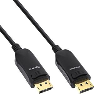 InLine 17220I DisplayPort kabel 20 m Zwart