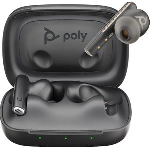 HP Poly Voyager Free 60 UC Headset Draadloos In-ear Oproepen/muziek USB Type-C Bluetooth Zwart