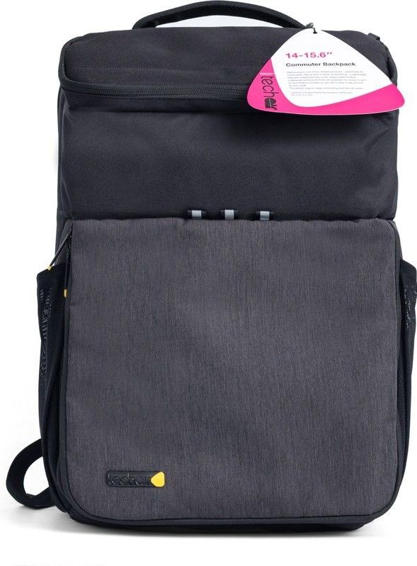Tech air TACMB001 notebooktas 39,6 cm (15.6 ) Rugzak Zwart, Grijs