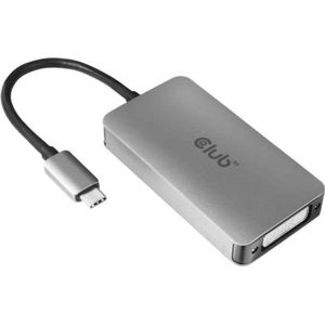CLUB3D cac-1510 USB C DVI-D Dual link Grijs