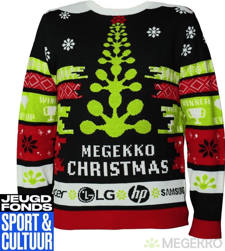 Megekko Kersttrui maat S