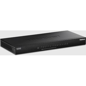 Trendnet TEG-S3160 netwerk-switch Unmanaged 2.5G Ethernet (100/1000/2500) Desktop Zwart