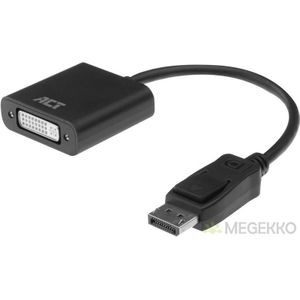 ACT 0,15 meter DisplayPort naar DVI female adapter