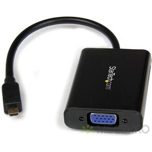 StarTech.com Micro HDMI naar VGA- adapter / converter met Audio voor smartphones / ultrabooks