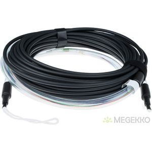 ACT 110 meter Singlemode 9/125 OS2 indoor/outdoor kabel 12 voudig met LC connectoren