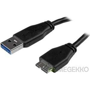 StarTech.com Dunne micro USB 3.0-kabel 3 m