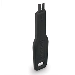 Lindy 47890 poortblokker Poortblokkeersleutel RJ-45 Zwart Acrylonitrielbutadieenstyreen (ABS)